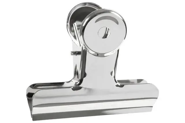 Alt view image 2 of 4 - Esselte Clip Bulldog 75mm Box 36 Chrome