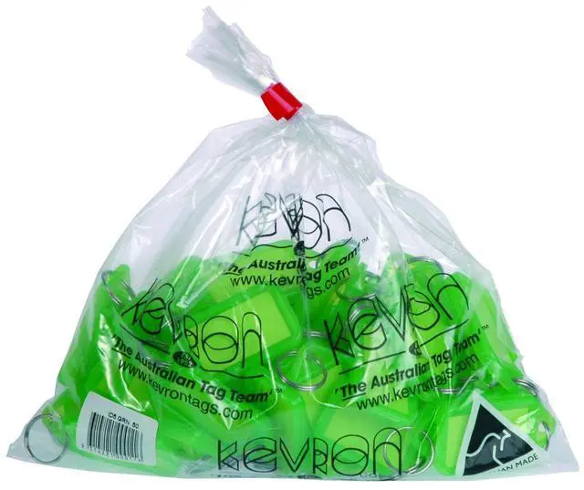 Main image of Kevron Click Tags Id5-50 Green