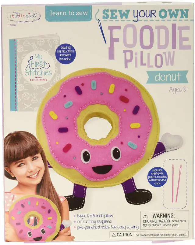 Main image of Foodie Pillow, Donut