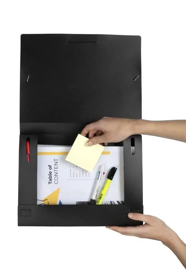 Alt view image 2 of 4 - Marbig A4 Document Box, Black