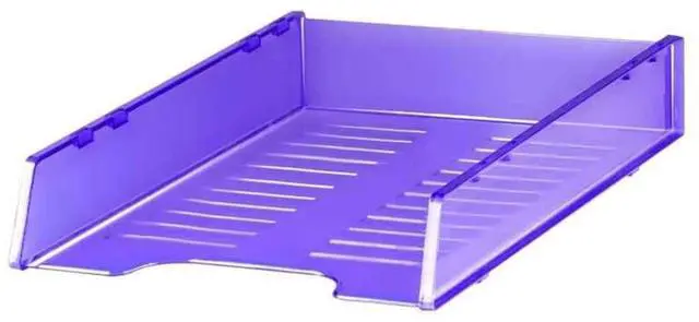 Main image of Italplast A4 Multifit Document Tray, Purple
