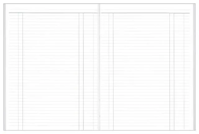 Alt view image 2 of 2 - Collins A24 Day Account Book, 24 Leaf, Size A4