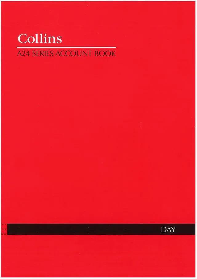 Main image of Collins A24 Day Account Book, 24 Leaf, Size A4