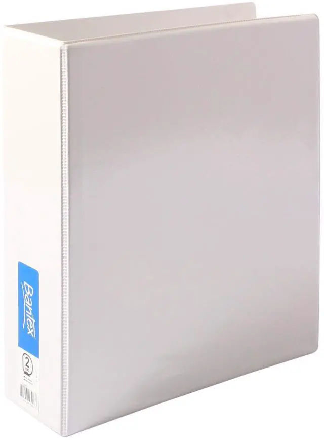 Main image of Bantex Insert Ring Binder Standard PP A4 2D Ring 65mm - White