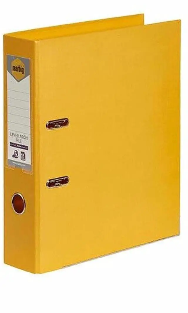Main image of Marbig Lever Arch File A4 Pe Yellow