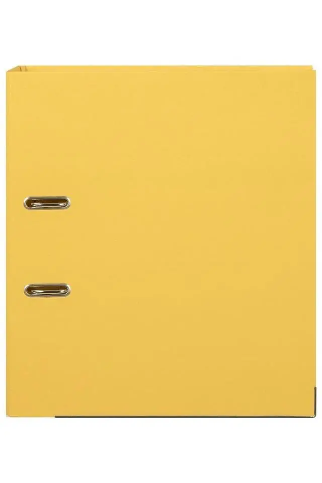 Alt view image 6 of 6 - Marbig Lever Arch File A4 Pe Yellow