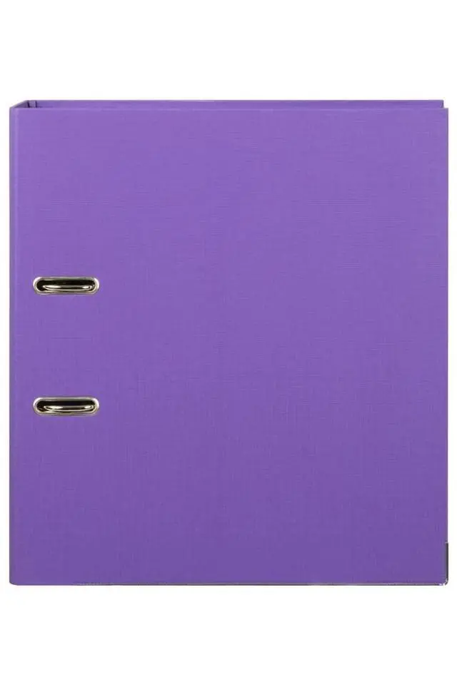 Alt view image 6 of 6 - Marbig Lever Arch File A4 Pe Purple