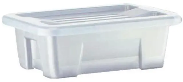 Main image of ITALPLAST Storage Box with LID- 1 Litre Container W/Carry Handles