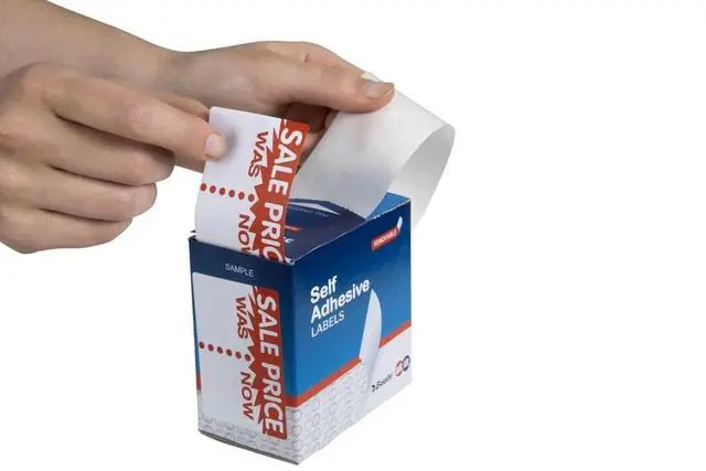 Alt view image 2 of 5 - Quikstik Permanent Sale Price Label 100-Pieces, 44 x 63 mm (100 Pieces)