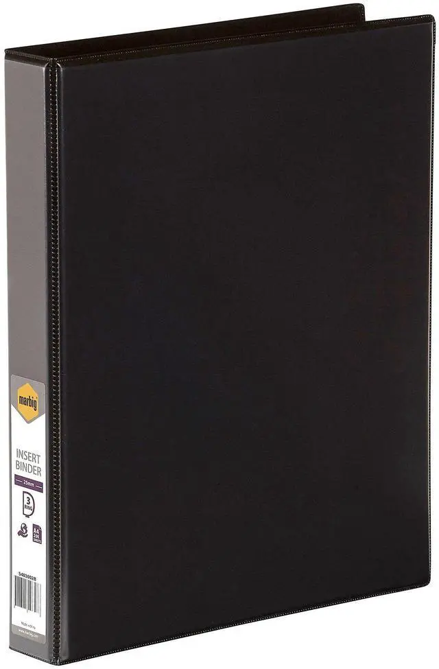 Main image of MARBIG(R) 5403002B Insert Binder Clearview A4 25mm 3D Black