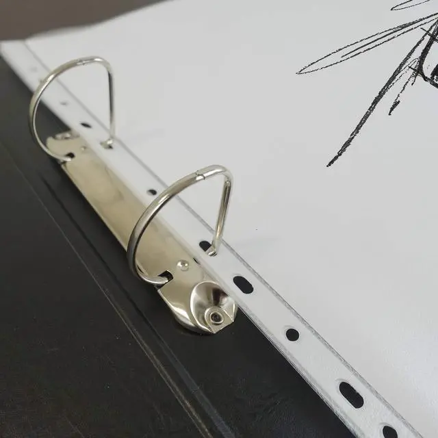 Alt view image 5 of 7 - Bantex, Ring Binder, Landscape, A3, 2D Ring, 38mm, Black