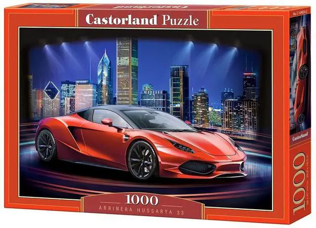 Main image of CASTORLAND 1000 Piece Jigsaw Puzzles, Arrinera Hussarya 33, Sport car, Mobility, Fast car, Adult Puzzle, Castorland C-104024-2