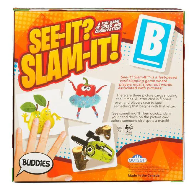 Alt view image 3 of 6 - Outset Media - See It Slam It - A Fun Party Game of Speed and Observation