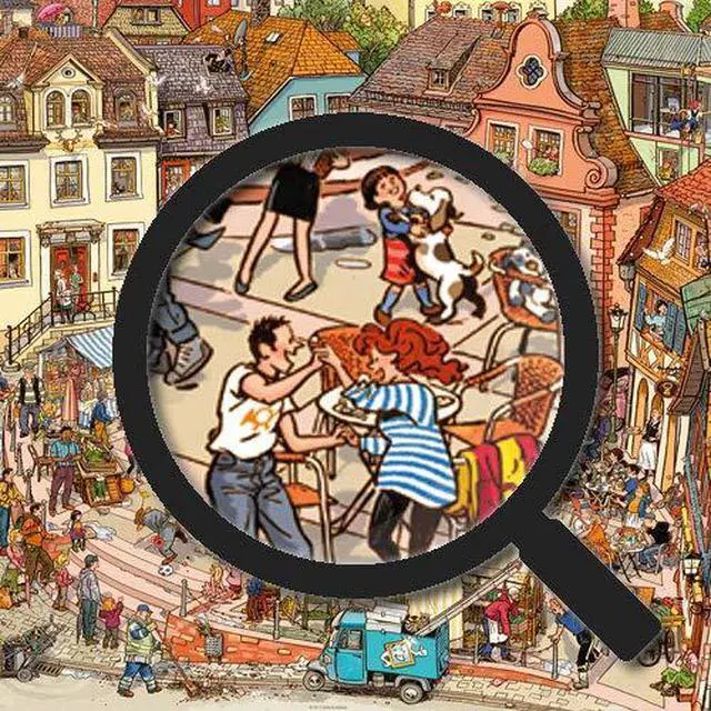 Alt view image 3 of 3 - Heye HY29884 Puzzles-Triangular, 1000 Pc-Market Place