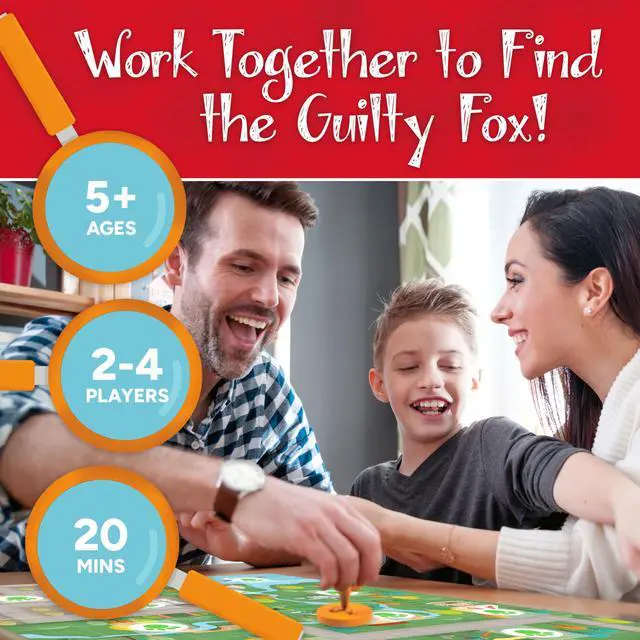 Alt view image 2 of 7 - OUTFOXED, A CLASSIC WHO DUNNIT GAME FOR PRESCHOOLERS, 4 players