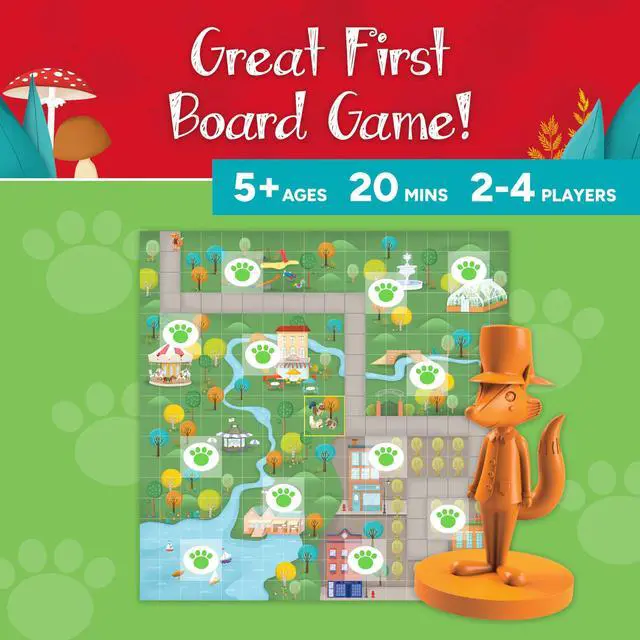 Alt view image 6 of 7 - OUTFOXED, A CLASSIC WHO DUNNIT GAME FOR PRESCHOOLERS, 4 players