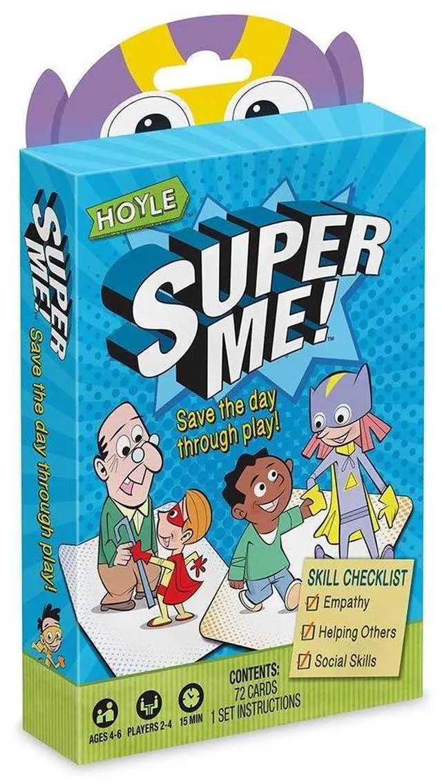 Main image of HOYLE Super Me - Children's Card Game Teaching Social Skills - Ages 4-6