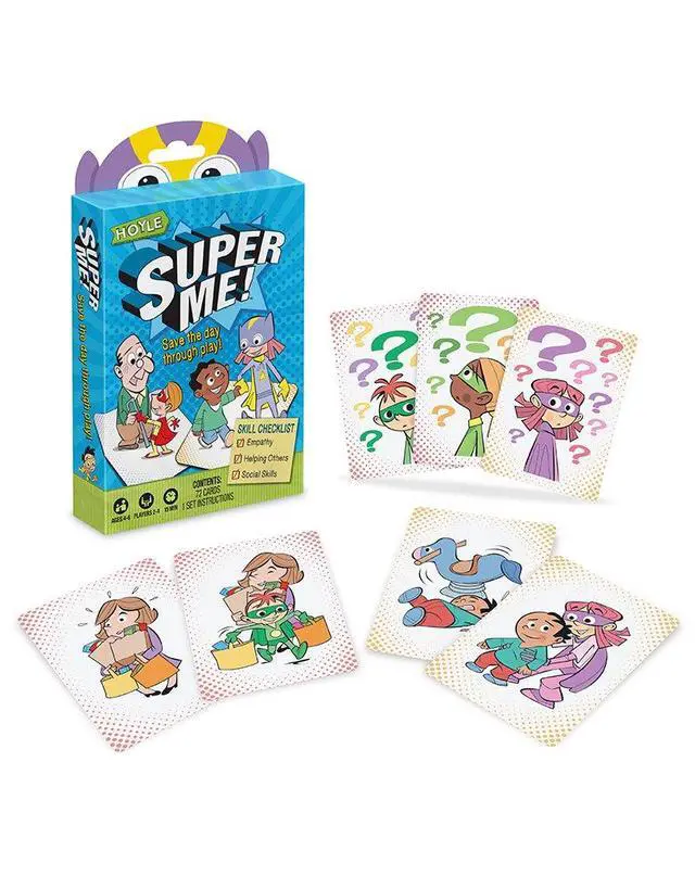 Alt view image 3 of 5 - HOYLE Super Me - Children's Card Game Teaching Social Skills - Ages 4-6