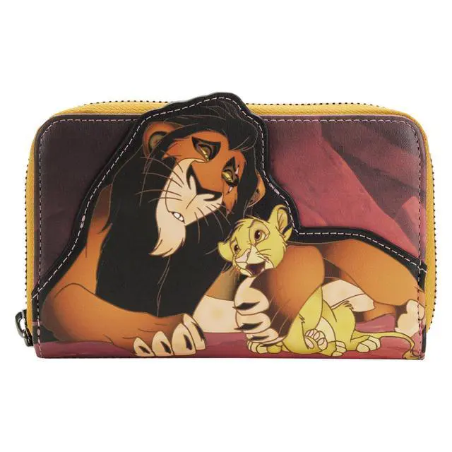 Alt view image 2 of 3 - Loungefly Disney Lion King Villains Scene Scar Zip Around Wallet