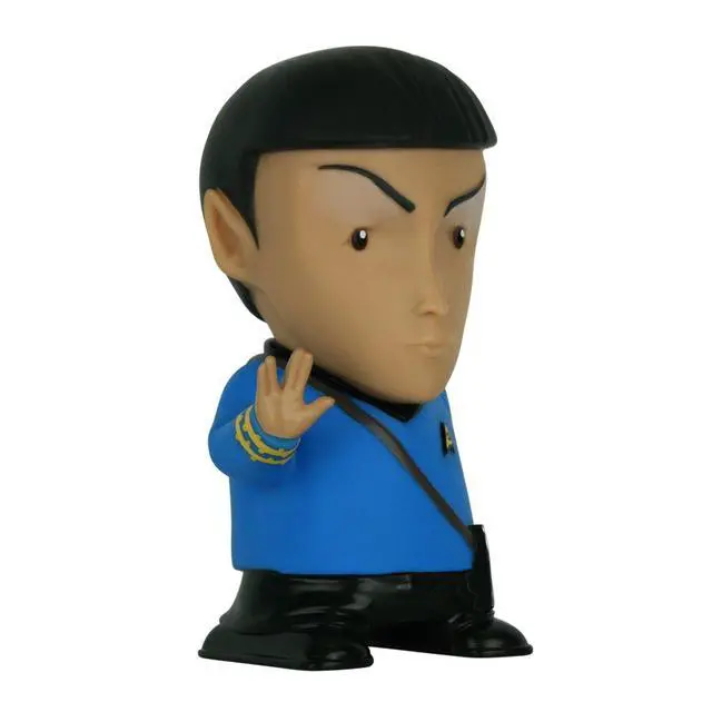 Alt view image 6 of 7 - Fametek Star Trek Mr. Spock 6-Inch Mobile Wireless Bluetooth Speaker w/ 9 Quotes