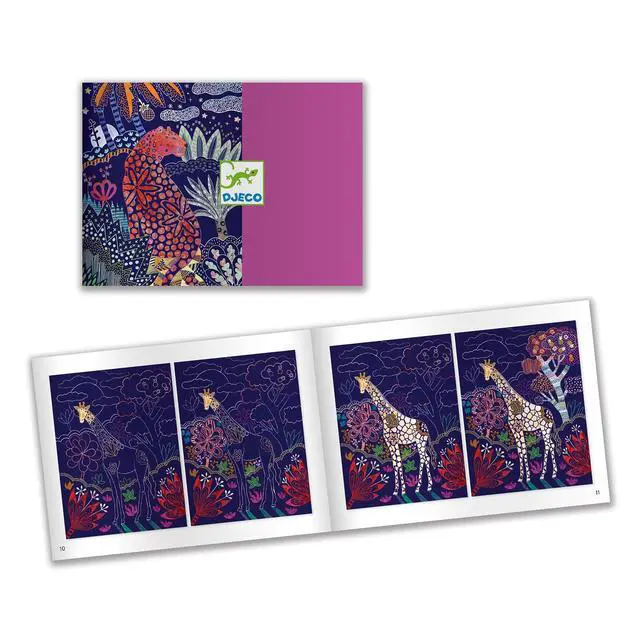 Alt view image 4 of 4 - DJECO Lush Nature Scratch Cards, Multicolor