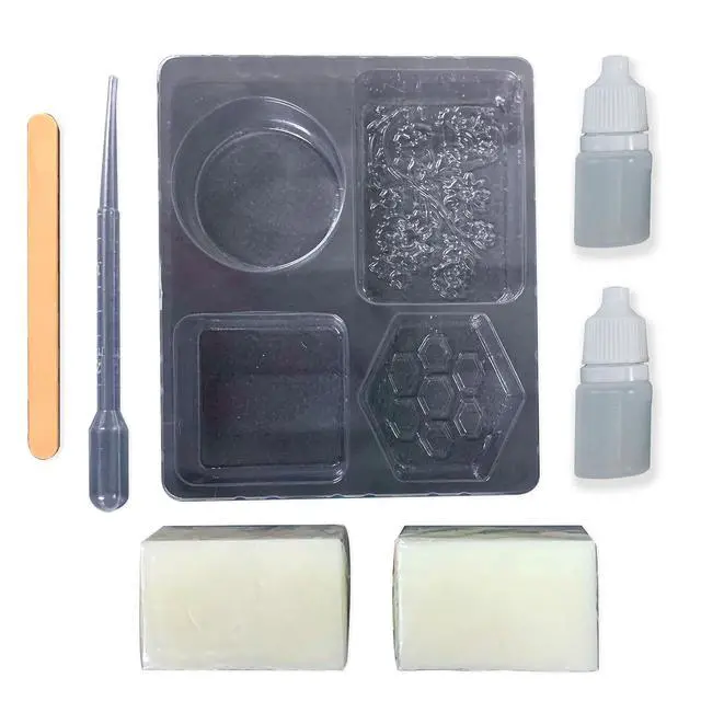 Alt view image 2 of 7 - Create Your Own Luxe Soap Deluxe Essentials Kit - Soap Kit -Hobbies -Soap Making - Gift - DIY Soap Making Kit - Home Soap Making - Spa Kit
