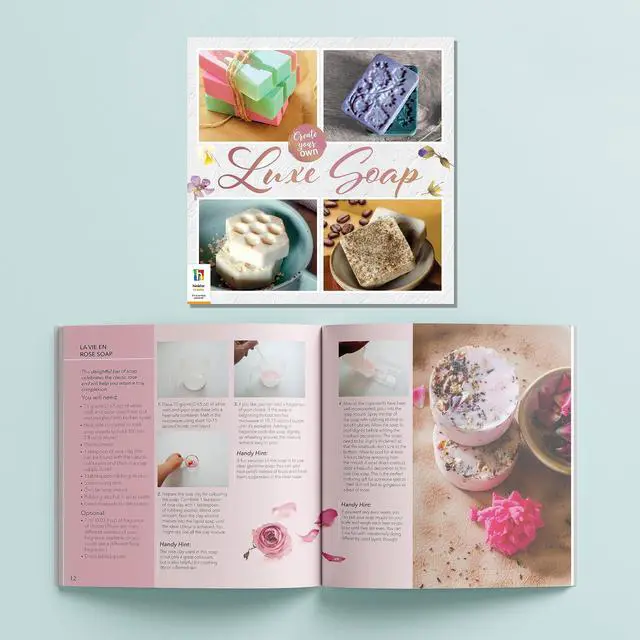 Alt view image 3 of 7 - Create Your Own Luxe Soap Deluxe Essentials Kit - Soap Kit -Hobbies -Soap Making - Gift - DIY Soap Making Kit - Home Soap Making - Spa Kit
