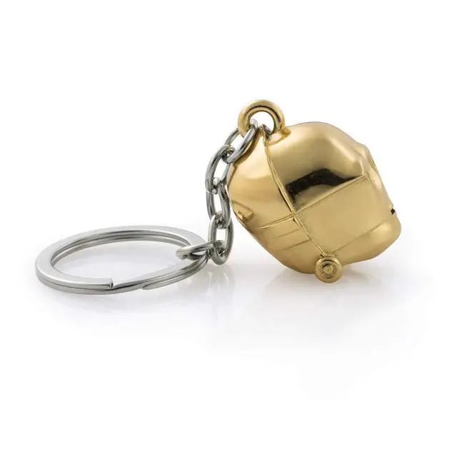 Alt view image 2 of 5 - Royal Selangor Hand Finished Star Wars Collection Pewter C-3PO 24K Gold Plated Keychain Gift