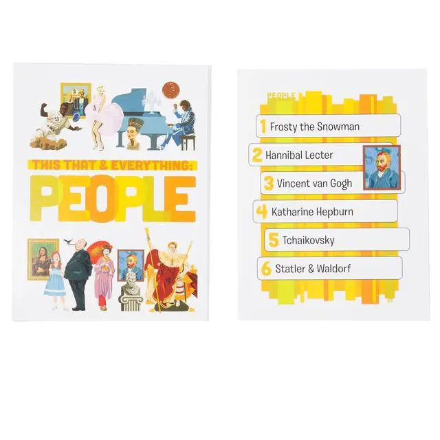 Alt view image 5 of 5 - Outset Media This that and Everything: People Travel Sized Trivia Party Game for 4 or More Players Ages 12 and up