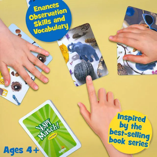 Alt view image 3 of 5 - Briarpatch | I SPY Match! Card Game, Ages 3+