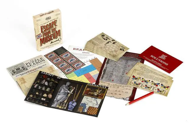 Alt view image 4 of 6 - Escape From the Museum Escape Room Game