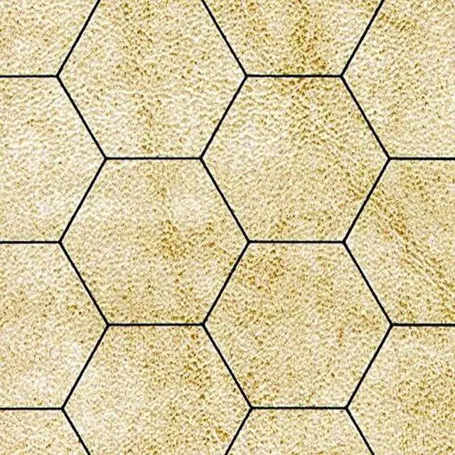 Alt view image 3 of 3 - MegaMat - Reversible - 34 1/2 X 48 Oyster Vinyl 1.5" Squares & 1.5" Hexes