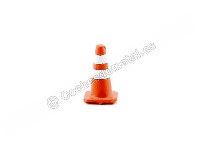 Alt view image 3 of 6 - American Diorama Traffic Cones Accessory Set of 4 Pieces for 1/18 Scale Models
