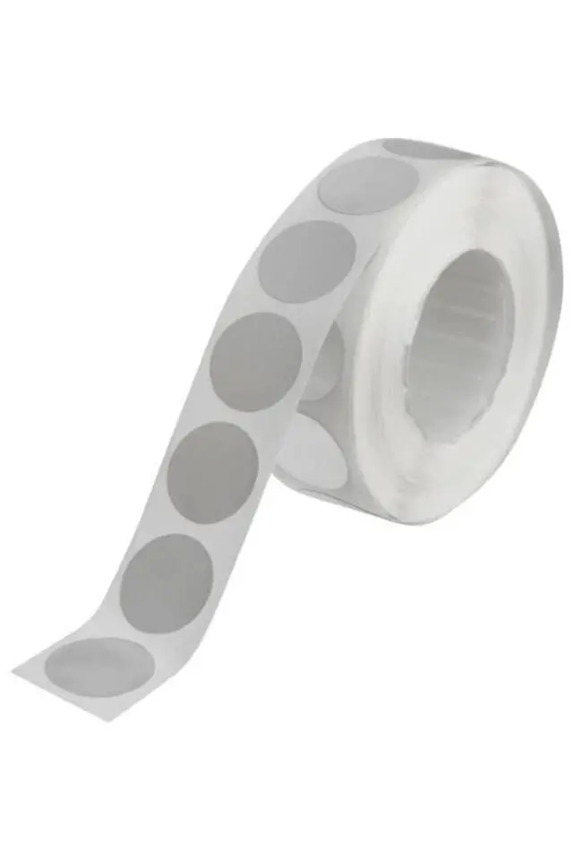 Alt view image 3 of 4 - Quikstik Circle Label Dispenser 650 Labels, Silver, 14 mm (650 Pieces)