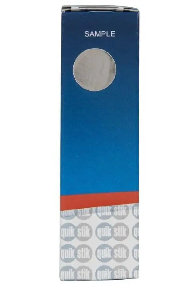 Alt view image 4 of 4 - Quikstik Circle Label Dispenser 650 Labels, Silver, 14 mm (650 Pieces)