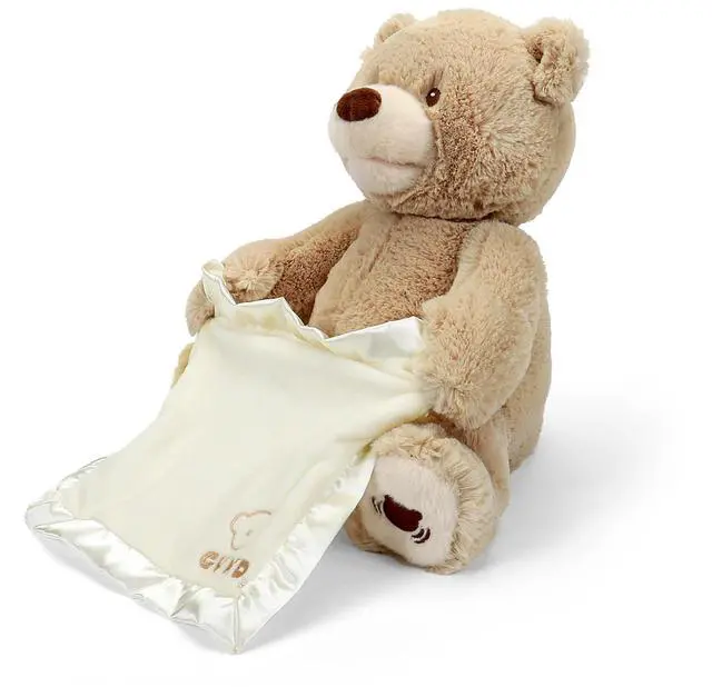 Alt view image 5 of 7 - GUND Peek-A-Boo Teddy Bear Animated Stuffed Animal Plush, 11.5"