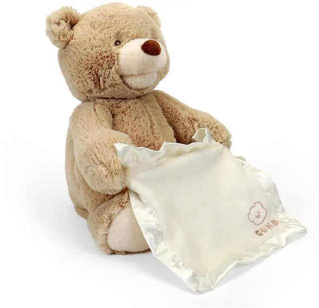 Alt view image 7 of 7 - GUND Peek-A-Boo Teddy Bear Animated Stuffed Animal Plush, 11.5"