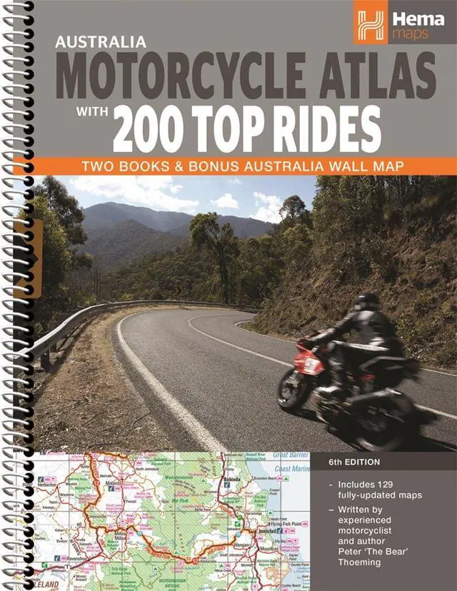 Main image of Australia Motorcycle Atlas Spiral