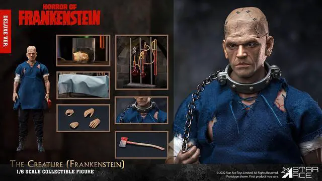 Alt view image 2 of 6 - Star Ace Toys Frankenstein Deluxe Ver. 1/6 Scale Painted Action Figure Collectible Action Figure