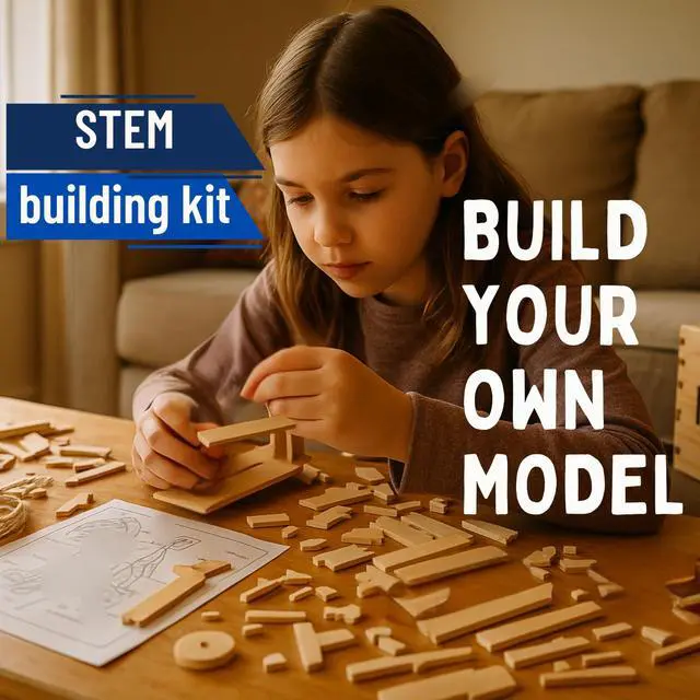 Alt view image 2 of 6 - PATHFINDERS STEM Kit Trojan Horse Model | DIY Wooden Craft Kit for Kids 10-14 | Girls Arts & Crafts STEM Gift | Ancient Greek History Project | Hands-On Educational Toy Engineering and Science