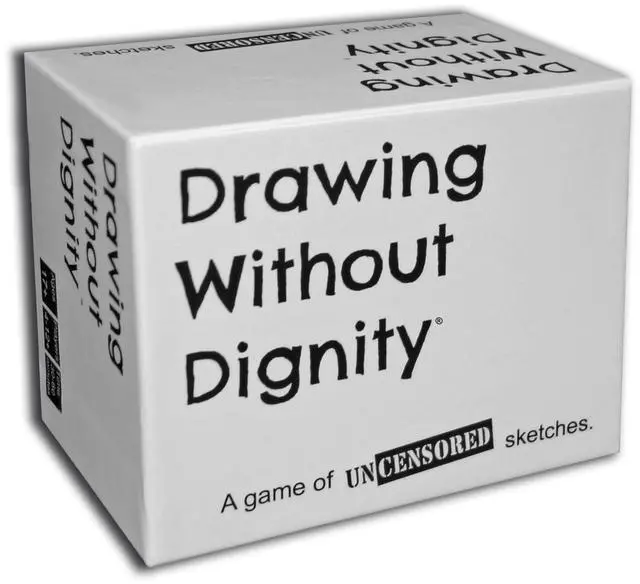 Main image of Drawing Without Dignity Party Drawing Game Hilarious Sketching Game for Grown-Up Game Nights, Friends, Parties, Bachelorette Weekends & White Elephant Gifts