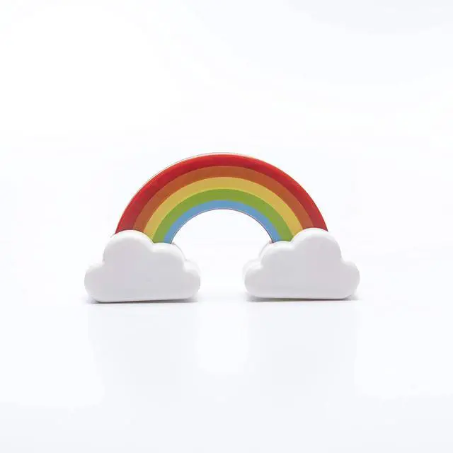 Alt view image 3 of 7 - Rainbow Paperclip Holder Magnet Office Desktop Desk Organiser by Mustard