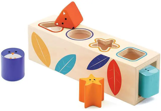 Main image of DJECO BoitaBasic Wooden Puzzle