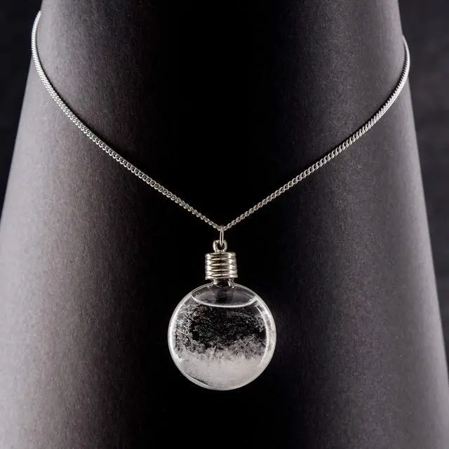 Alt view image 5 of 7 - Heebie Jeebies Storm Glass Necklace