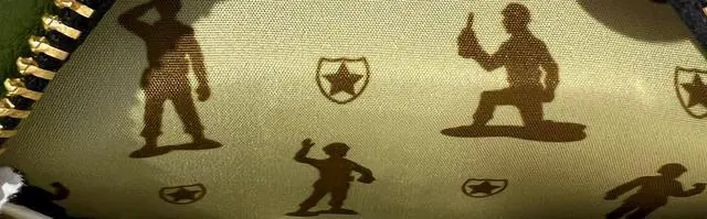 Alt view image 4 of 5 - Loungefly GT Exclusive Disney Pixar Toy Story Army Men Camo Sequin Mini Backpack