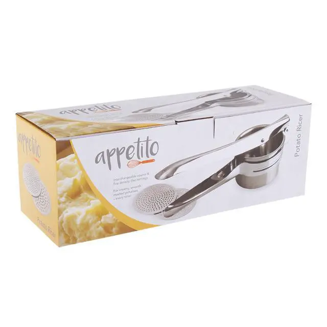 Alt view image 3 of 3 - Appetito Potato Ricer Chrome