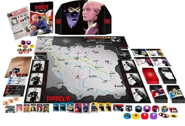 Alt view image 2 of 2 - Diabolik: Heists and Investigations A Board Game by Ares Games 2-4 Players Board Games for Family 30-60 Minutes of Gameplay Games for Family Game Night for Teens and Adults Ages 14+ - English