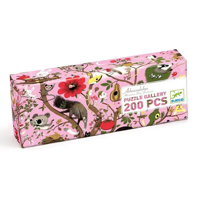 Alt view image 3 of 7 - djeco abracadabra gallery large jig saw puzzle
