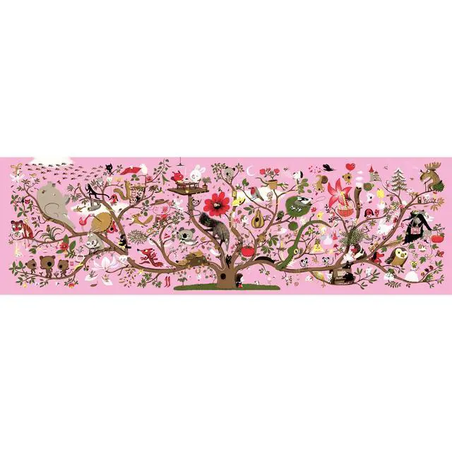 Alt view image 7 of 7 - djeco abracadabra gallery large jig saw puzzle