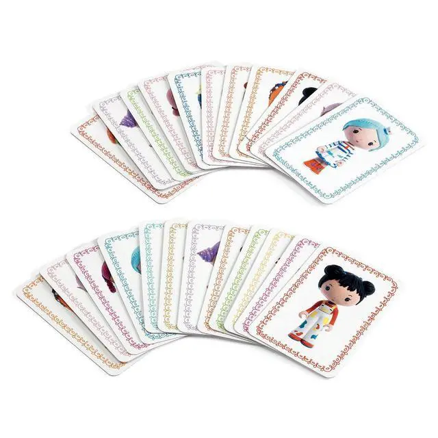 Alt view image 2 of 2 - DJECO 36970 Tinyly Mini Mistigri juego de cartas Skill Games, Multicoloured